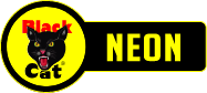 Logo Black Cat Neon